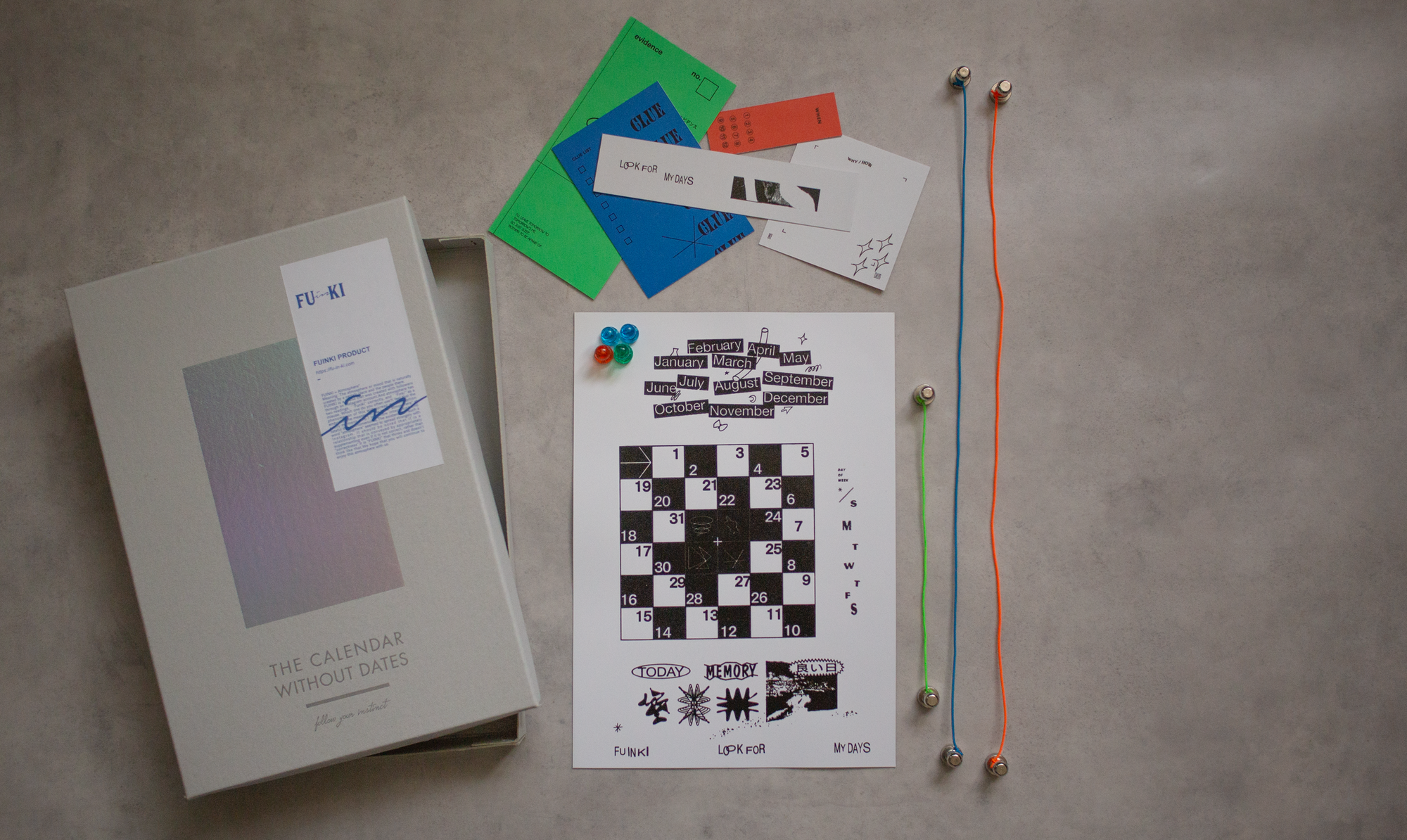 SO-SA  Magnet Calendar