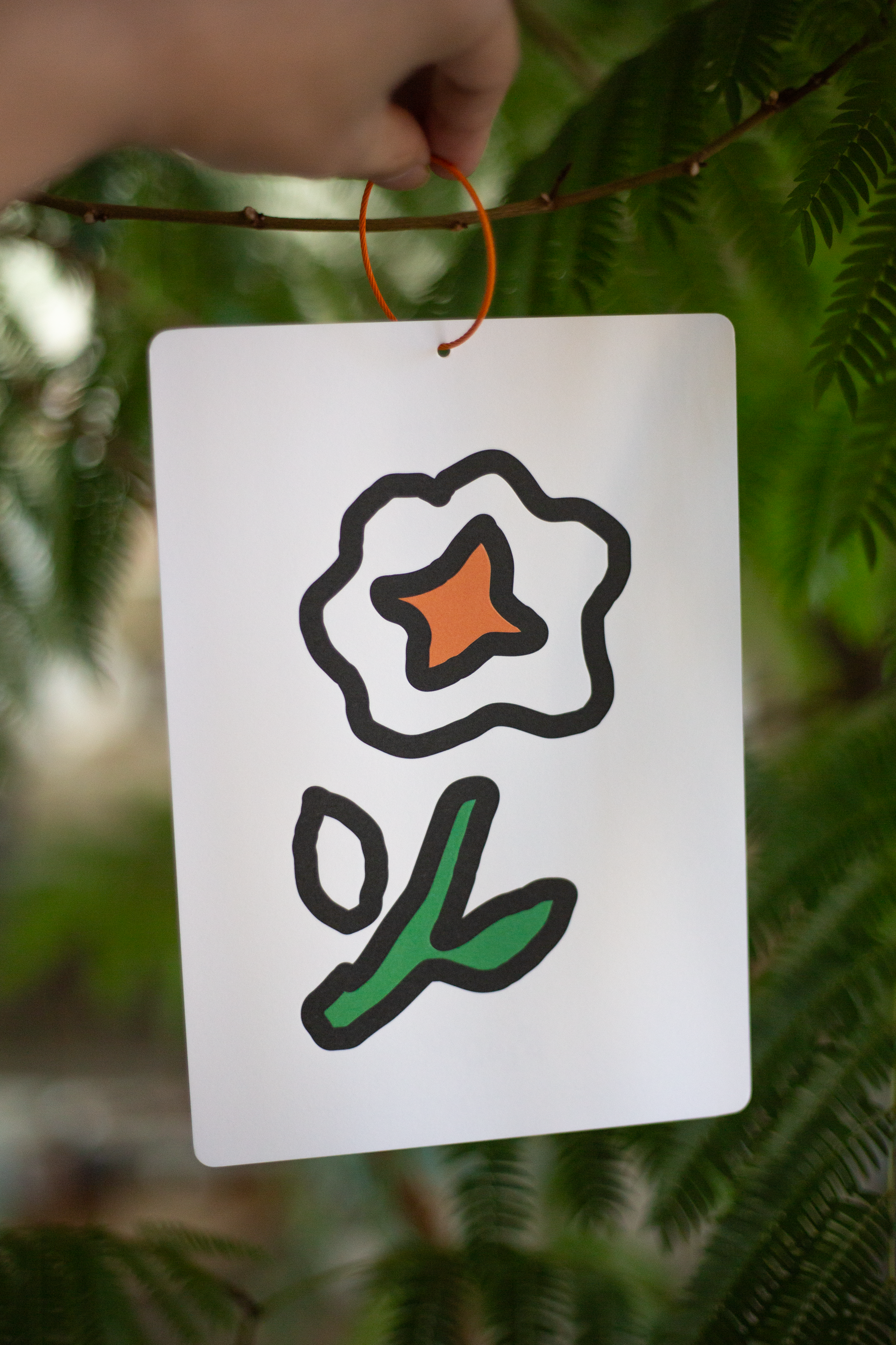 THANK YOU CARD -The bloom inside-