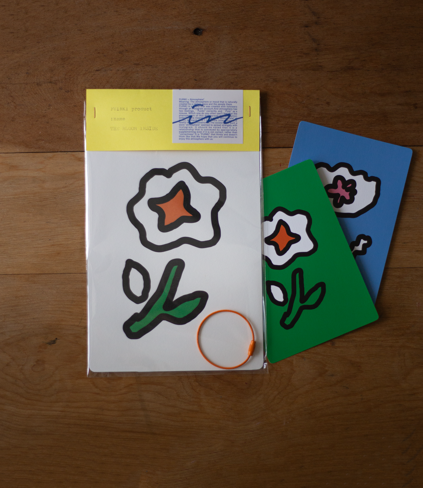 THANK YOU CARD -The bloom inside-