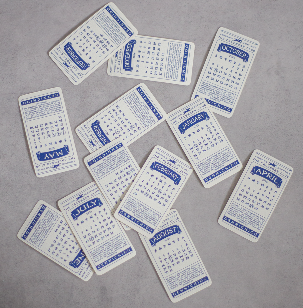 THE CALENDAR CLUB series"JOCKEY"