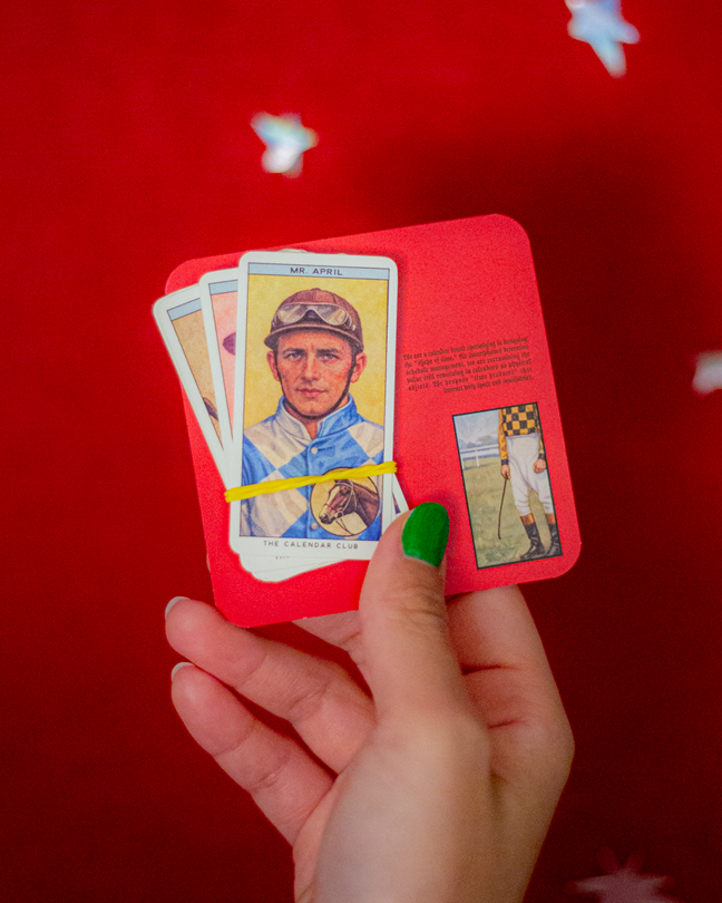 THE CALENDAR CLUB series"JOCKEY"